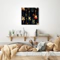 WANDBILD MUSIK IN DEN FARBEN DER NACHT - MUSIKBILDER - BILDER