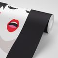 SELF ADHESIVE WALLPAPER WOMAN WITH LIPSTICK - SELF-ADHESIVE WALLPAPERS - WALLPAPERS