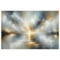 OBRAZ ZLATÉ SVĚTLO NAD OBZOREM - ABSTRAKTNÍ OBRAZY - OBRAZY