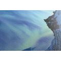 CANVAS PRINT NORTHERN LIGHTS - PICTURES OF NATURE AND LANDSCAPE - PICTURES