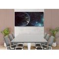 CANVAS PRINT PLANET IN SPACE - PICTURES OF SPACE AND STARS - PICTURES