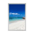 AFFICHE PLAGE D'ANSE SOURCE - NATURE - AFFICHES