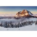 SELBSTKLEBENDE FOTOTAPETE RIESENGEBIRGE UNTER DER SCHNEEDECKE - SELBSTKLEBENDE TAPETEN - TAPETEN