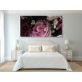 CANVAS PRINT BOUQUET OF FLOWERS IN CLOSE-UP - PICTURES FLOWERS - PICTURES