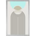 POSTER CURCUBEUL VIITORULUI MID-CENTURY - MOTIVE DIN ATELIERUL NOSTRU - POSTERE