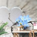 WALL MURAL HEART ON OLD WOOD - WALLPAPERS VINTAGE AND RETRO - WALLPAPERS