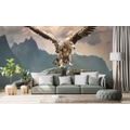 SELF ADHESIVE WALLPAPER EAGLE WITH SPREAD WINGS OVER THE MOUNTAINS - SELF-ADHESIVE WALLPAPERS - WALLPAPERS