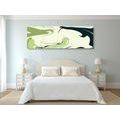 CANVAS PRINT MODERN GREEN ABSTRACTION - ABSTRACT PICTURES - PICTURES