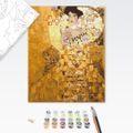 PICTARE CONFORM NUMERELOR INSPIRAȚIE G. KLIMT - ADELE DE AUR - REPRODUCERI ALE ARTIȘTILOR - PICTURĂ ÎN BAZA CIFRELOR