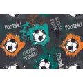 TAPET MINGE DE FOTBAL ÎN DESIGN MODERN - TAPET PENTRU COPII - TAPETURI