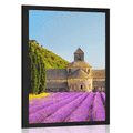 POSTER PROVENCE WITH LAVENDER FIELDS - CITIES - POSTERS