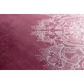 CANVAS PRINT ELEMENTS OF A FLORAL MANDALA - PICTURES FENG SHUI - PICTURES