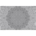 SELF ADHESIVE WALLPAPER GRAY CIRCULAR ORNAMENT - SELF-ADHESIVE WALLPAPERS - WALLPAPERS