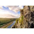SELF ADHESIVE WALL MURAL VIEW OF THE RIVER ELBE - SELF-ADHESIVE WALLPAPERS - WALLPAPERS