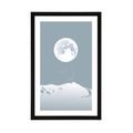 POSTER WITH MOUNT FULL MOON - MOTIFS FROM OUR WORKSHOP - POSTERS