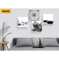 CANVAS PRINT SET THE SCENT OF PEACE FENG SHUI - SET OF PICTURES - PICTURES