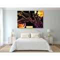 CANVAS PRINT ETHNIC FLOWERS - POP ART PICTURES - PICTURES