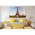 CANVAS PRINT THE FAMOUS EIFFEL TOWER - PICTURES OF CITIES - PICTURES