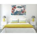CANVAS PRINT OCEAN FISH - ABSTRACT PICTURES - PICTURES