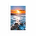 AFFICHE AVEC MONTURE COUCHER DE SOLEIL ROMANTIQUE - NATURE - AFFICHES