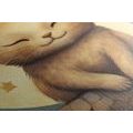 CANVAS PRINT DREAMY CAT - DREAMY LITTLE ANIMALS - PICTURES