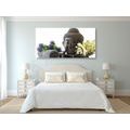 QUADRO NATURA MORTA A TEMA BENESSERE CON BUDDHA - QUADRI FENG SHUI - QUADRI