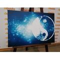 CANVAS PRINT YIN AND YANG SYMBOL - PICTURES FENG SHUI - PICTURES