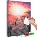 PICTURE PAINTING BY NUMBERS SUNSET ON THE PIER - PAINTING BY NUMBERS{% if kategorie.adresa_nazvy[0] != zbozi.kategorie.nazev %} - PAINTING BY NUMBERS{% endif %}