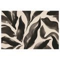 TABLEAU SUR TOILE – LIGNES ORGANIQUES NOIRES - IMAGES FORMES ABSTRAITES - TABLEAUX