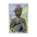 AFFICHE BOUDDHA YIN ET YANG - FENG SHUI - AFFICHES