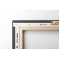 CANVAS PRINT HARMONY OF THE SUN AND THE MOON - PICTURES FENG SHUI - PICTURES