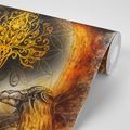 SELF ADHESIVE WALLPAPER RAVENS AND THE TREE OF LIFE - SELF-ADHESIVE WALLPAPERS - WALLPAPERS