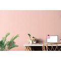 SELF ADHESIVE WALLPAPER WITH A PLANT THEME IN PINK DESIGN - SELF-ADHESIVE WALLPAPERS - WALLPAPERS