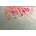 CANVAS PRINT ROSES IN A VASE - PICTURES FLOWERS - PICTURES