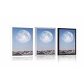 POSTER STONES IN THE MOONLIGHT - FENG SHUI - POSTERS