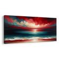 OBRAZ PLAMENE OBLOHY - OBRAZY MORE A PLÁŽ - OBRAZY