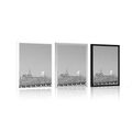 POSTER – GRATTACIELI A NEW YORK IN BIANCO E NERO - NERO E BIANCO - POSTER