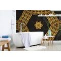 TAPETE INTERESSANTES GOLDENES MANDALA - TAPETEN MIT FENG SHUI-MOTIVEN - TAPETEN