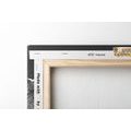 TABLEAU SUR TOILE – ARBRE EN NOIR ET BLANC BAIGNÉ DE NUAGES - TABLEAUX EN NOIR ET BLANC - TABLEAUX