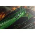 WANDBILD GRÜNES LAMBORGHINI HURACÁN - BILDER - 🔥 TOTALAUSVERKAUF