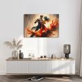 FOTO OP CANVAS DANS IN VURIGE OMARMING - SCHILDERIJEN - MEGA UITVERKOOP TOT 70% 🔥