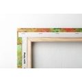 CANVAS PRINT COLORFUL FINE ART - ABSTRACT PICTURES - PICTURES