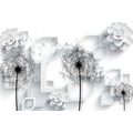 SELF ADHESIVE WALLPAPER DANDELION IN A MODERN DESIGN - SELF-ADHESIVE WALLPAPERS - WALLPAPERS