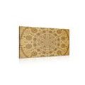 CANVAS PRINT ORNAMENTAL MANDALA WITH LACE - PICTURES FENG SHUI - PICTURES