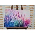 CANVAS PRINT ROMANTIC LAVENDER - PICTURES FLOWERS - PICTURES