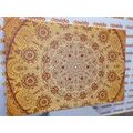 CANVAS PRINT ORNAMENTAL MANDALA WITH LACE - PICTURES FENG SHUI - PICTURES