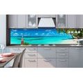SELF ADHESIVE PHOTO WALLPAPER FOR KITCHEN PARADISE BEACH - WALLPAPERS{% if product.category.pathNames[0] != product.category.name %} - WALLPAPERS{% endif %}