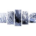 5-PIECE CANVAS PRINT MATERIAL ABSTRACTION - ABSTRACT PICTURES{% if product.category.pathNames[0] != product.category.name %} - PICTURES{% endif %}