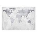 SELF ADHESIVE WALLPAPER GRAY WORLD MAP - WALLPAPERS{% if product.category.pathNames[0] != product.category.name %} - WALLPAPERS{% endif %}