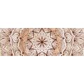 WANDBILD ABSTRAKTES ETHNISCHES MANDALA - BILDER MIT FENG SHUI-MOTIVEN - BILDER